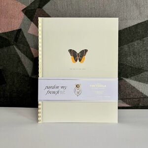 Tokyomilk x Pardon My French Butterfly Notebook Journal Lay Flat New